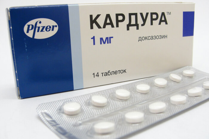 альфа блокатор кардура